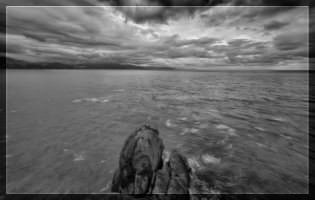 Partial toning, Framed