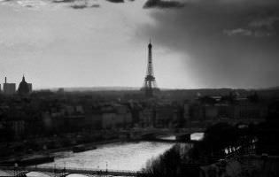 Sunset on the Eiffel Tower, Paris, France